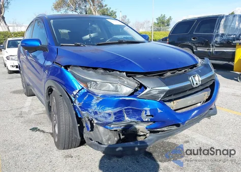 2018 Honda Hr-V Ex-L из США, поврежденный, VIN 3CZRU5H70JM702080